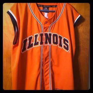 Illinois warmup suit